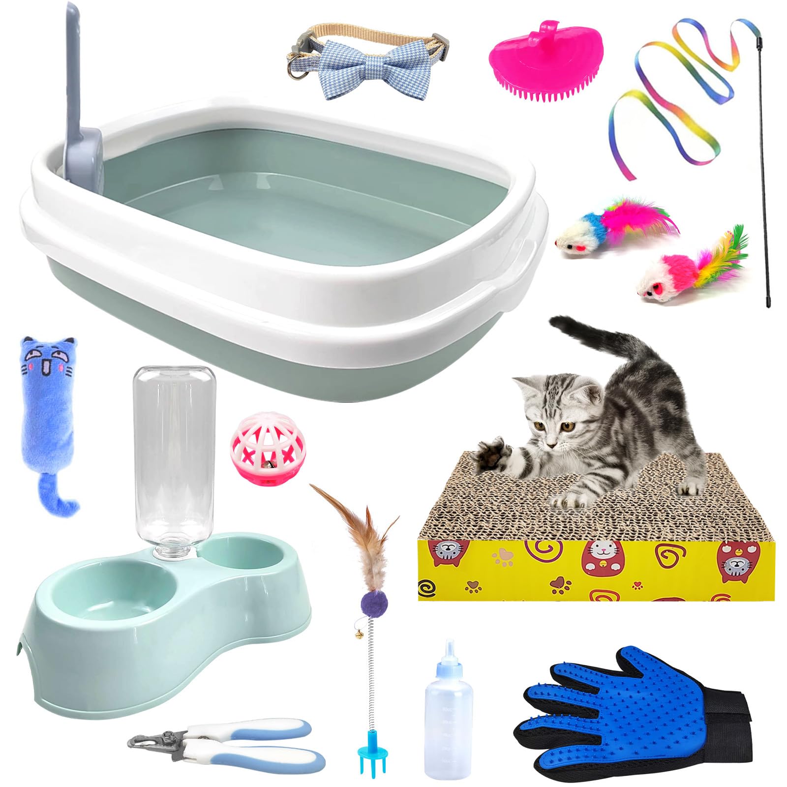 Essential Cat Care Starter Set
