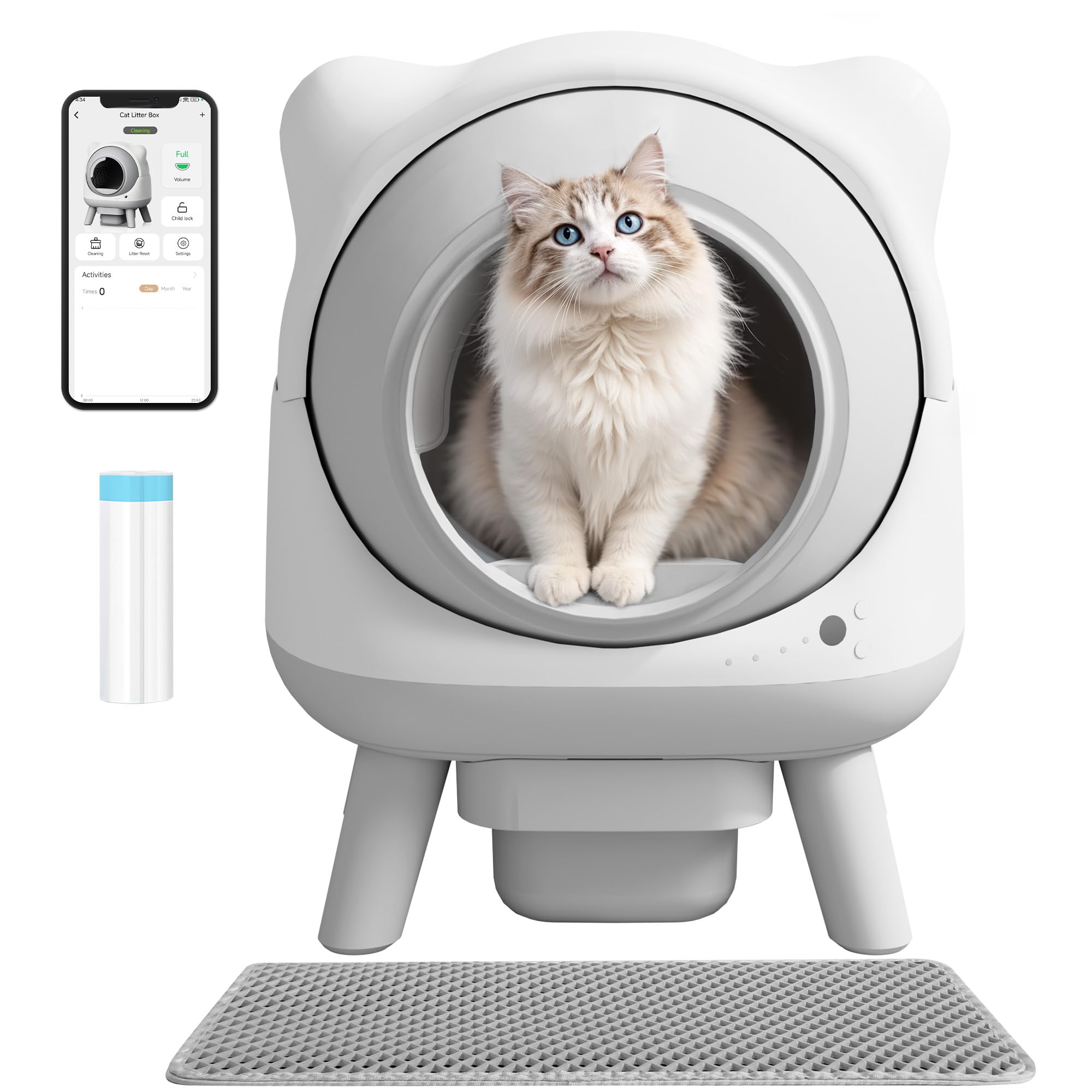 Smart Litter Box with App Control