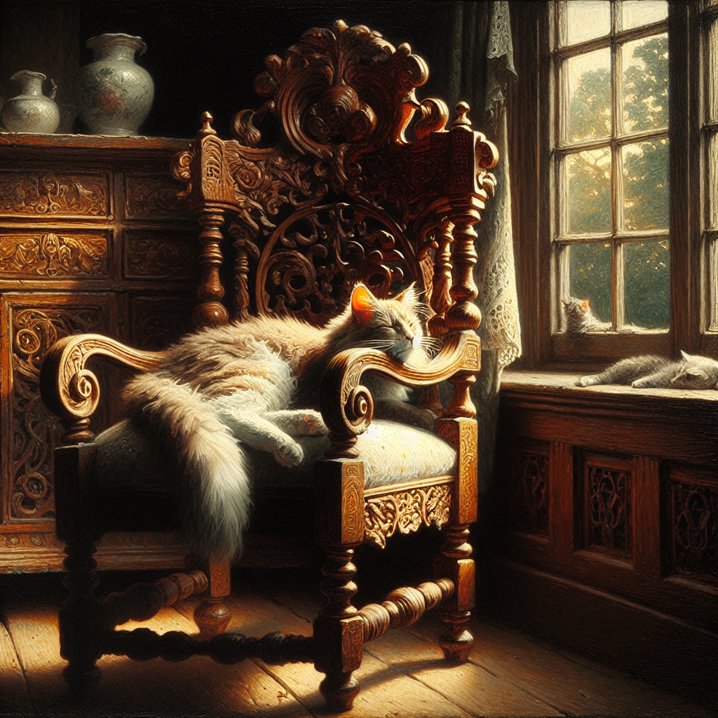 Repose by John Henry Dolph painting