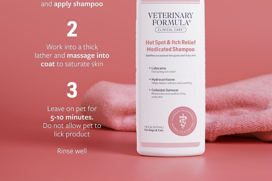 Veterinary Formula Clinical Care Medicated Shampoo for cats