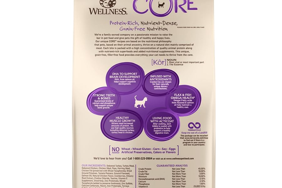 Wellness CORE Natural Grain Free cat food