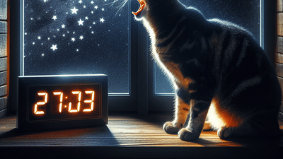 Nighttime Meows: Unraveling the Mystery of Your Cat's Nocturnal Vocalizations