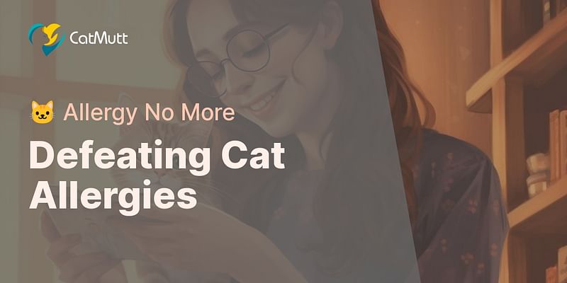 Defeating Cat Allergies - 🐱 Allergy No More