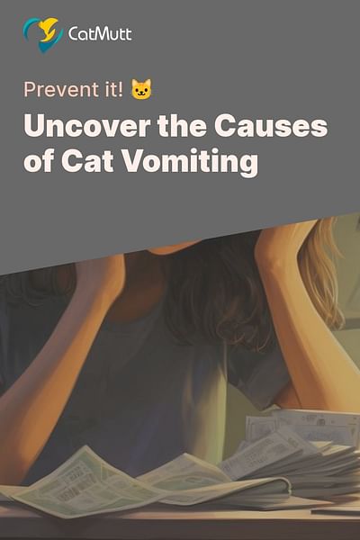 Uncover the Causes of Cat Vomiting - Prevent it! 🐱