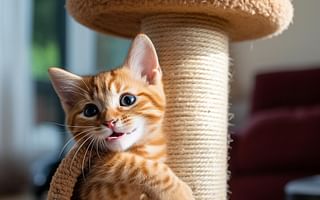 How can I prevent my cat from scratching furniture?