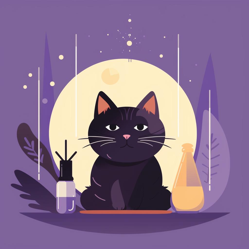 Cat-calming products like pheromone diffusers or sprays